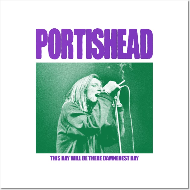 Portishead vintage Wall Art by Saltyvibespage